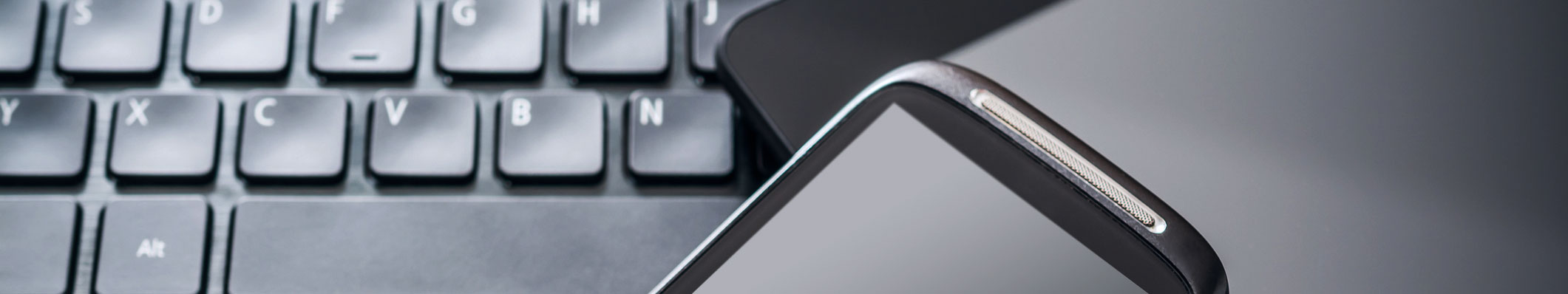 laptop, tablet and smartphone